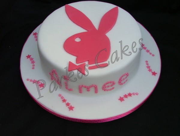 playboy bunny birthday cake